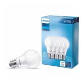 40W-Eq LED A19 Daylight 5000K A-Style 4-Pack