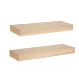 Havlock 2.25 in. x 24 in. Natural Wood Shelf