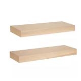 Havlock 2.25 in. x 24 in. Natural Wood Shelf