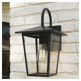 Hampton Bay Rosebrook 16 in. 1-Light Wall Lantern