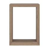 Osmond 22 in. Antiqued Gray Oak Console Table