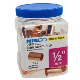 Wrot Copper Cup x Cup Coupling Pro Pack