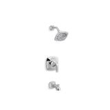 Rubicon 3-Spray Wall-Mount Faucet, Chrome