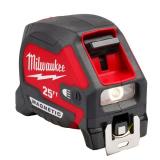 25 ft x 1-1/16 in. Tape Measure with LED