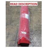 Red Outdoor Rug 32" x Unknown