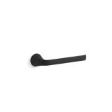 Cursiva Towel Arm in Matte Black