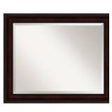 Coffee Bean Beveled Glass Mirror