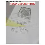 Outdoor swivel chair