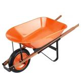 Wheel Barrow Cart 5 cu.ft. Load, 330 lb