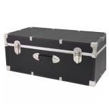 Seward Trunk: 32x13.25x17.75 in Black