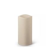 6x12 in. Bisque Resin Candle, 5-hr Timer