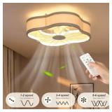 20" Smart Petal Shape LED Ceiling Fan