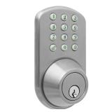 Keyless Entry Satin Nickel Deadbolt