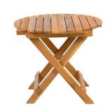 Foldable Outdoor Acacia Wood Side Table