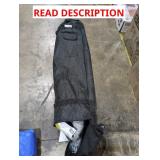 Black Rolling Storage Bag w Pop Up Canopy