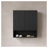 Black 29"H Storage Cabinet with Doors