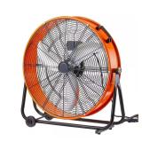 Drum Fan 24" High-Velocity Industrial Fan