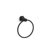 Rubicon Towel Ring in Matte Black