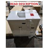 Sink Top Vanity 37" x 22" x 35" Approx Measuremen