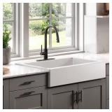 SINKOLOGY Josephine 34" 3-Hole Kitchen Sink