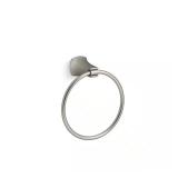 Rubicon Wall-Mount Towel Ring, Brushed Nickel