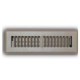 2 in. x 10 in. Brown Floor Diffuser