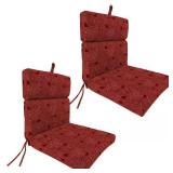 44x22 Rect. Chair Cushion, Crossway Mulberry