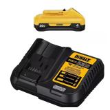 20V MAX Compact 4.0Ah Battery & Charger