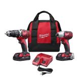 Milwaukee M18 Cordless 2-Tool Combo Kit