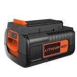 BLACK+DECKER 40-V Lithium-ion Battery (2 Ah)