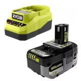 RYOBI ONE+ 18V Starter Kit with 4.0Ah Battery