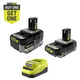RYOBI ONE+ 18V Starter Kit 4.0 Ah