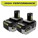 ONE+ 18V Lithium-Ion 4.0 Ah Battery (2-Pack)