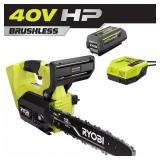 40V HP Brushless 12 in Top Handle Chainsaw