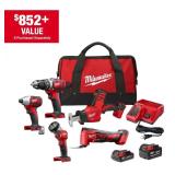 M18 18V Cordless Combo Kit (5-Tool) & 2 Batt