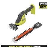 RYOBI ONE+ 18V Grass Shear & Shrubber Trimmer
