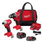 Milwaukee M18 Cordless Brushless 2-Tool Kit