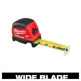 16 ft Wide Blade Tape Measure with 16 ft Reach