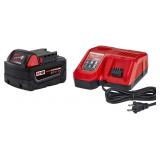 Milwaukee M18 5.0Ah Starter Kit with Charger