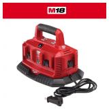 M18 18V 6-Port Charger w/ 2x 5.0Ah Batteries