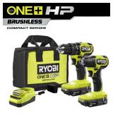 ONE+ HP 18V Drill with 2 Batteries & Charger