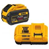 DEWALT 60V MAX FLEXVOLT Battery & Charger 9Ah
