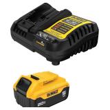 DEWALT 20V MAX 5Ah Battery & Charger