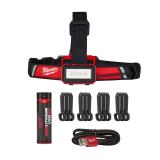 Milwaukee 600 lm Black/Red LED Head Lamp