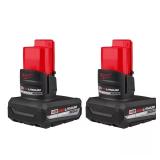 M12 12V Lithium-Ion XC 5 Ah Battery (2-Pack)