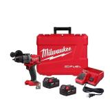 Milwaukee M18 Hammer Drill Kit with 2x5.0Ah