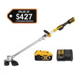 20V MAX 14 in. Foldable String Trimmer Kit With (
