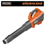 RIDGID 18V Brushless Leaf Blower 130 MPH