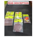 Assorted Sand Paper Lot