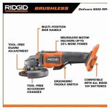 18V Brushless 4-1/2" Grinder (Tool)